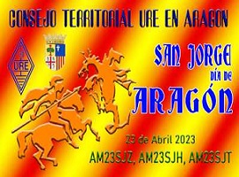 QSL Especial San Jorge día de Aragón 2023